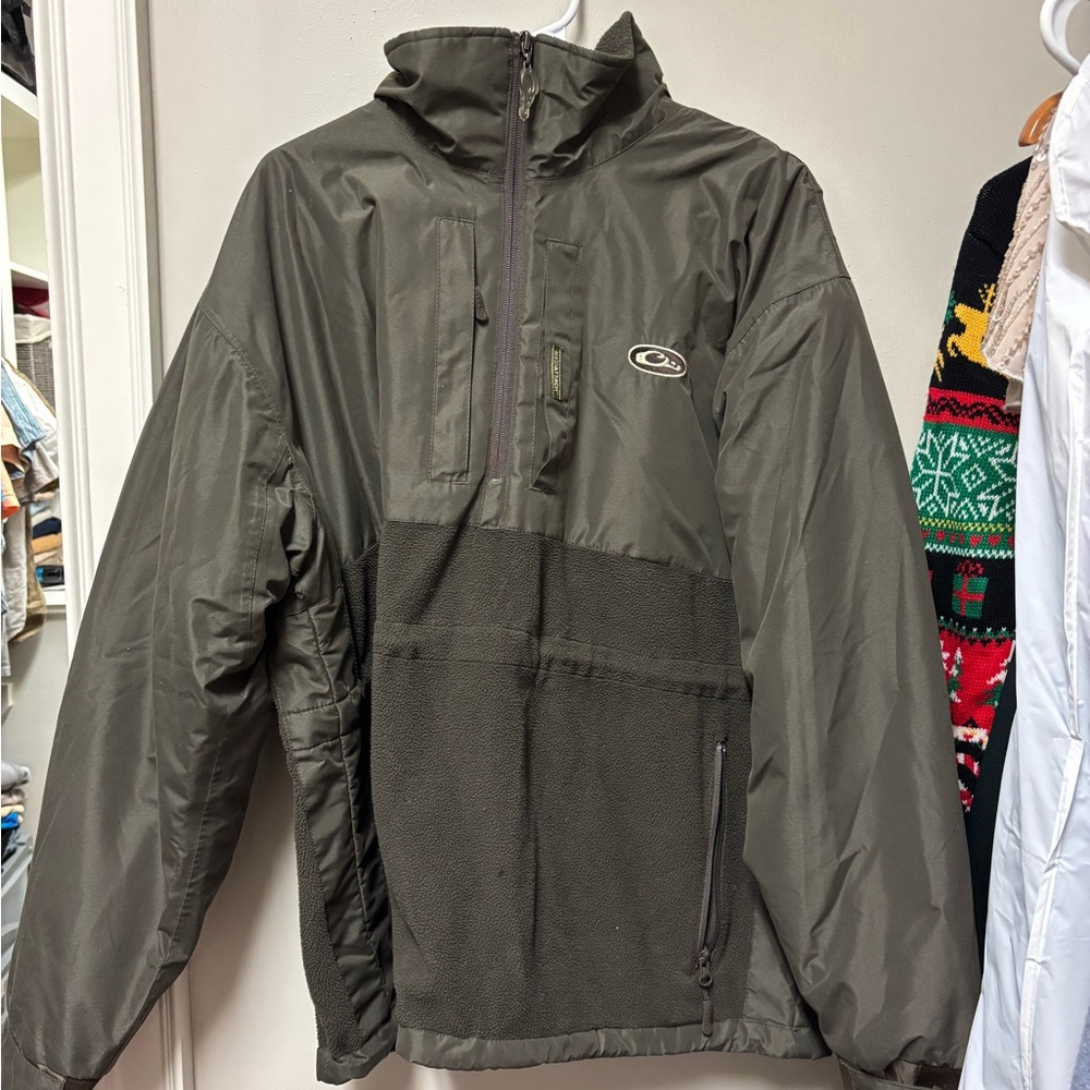Drake Charcoal Fleece Jacket